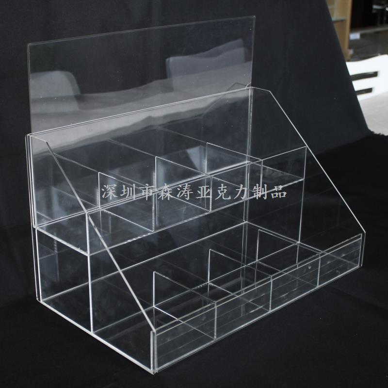 2層透明亞克力展示盒
